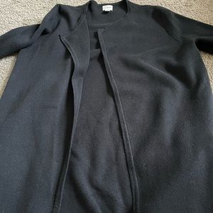 J crew factory xxs black Veronica sweater blazer. Worn one time